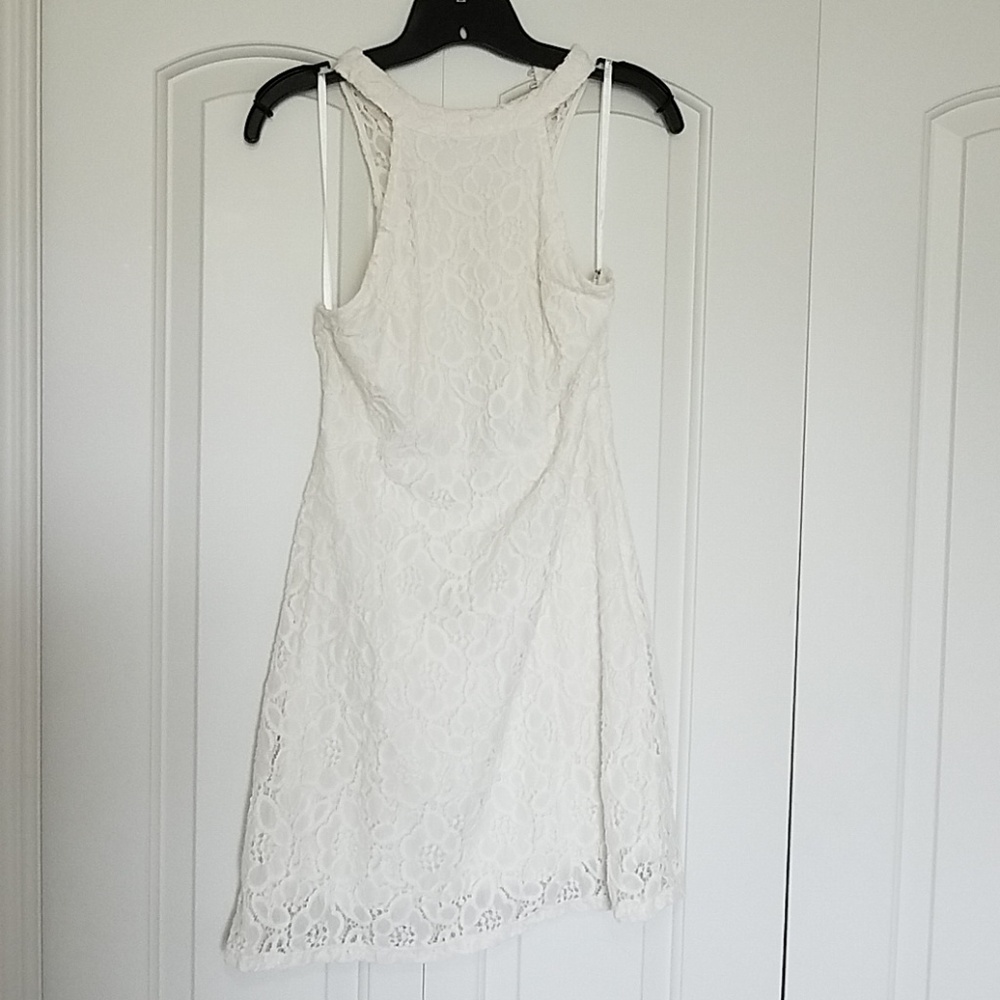 Little white lace dress